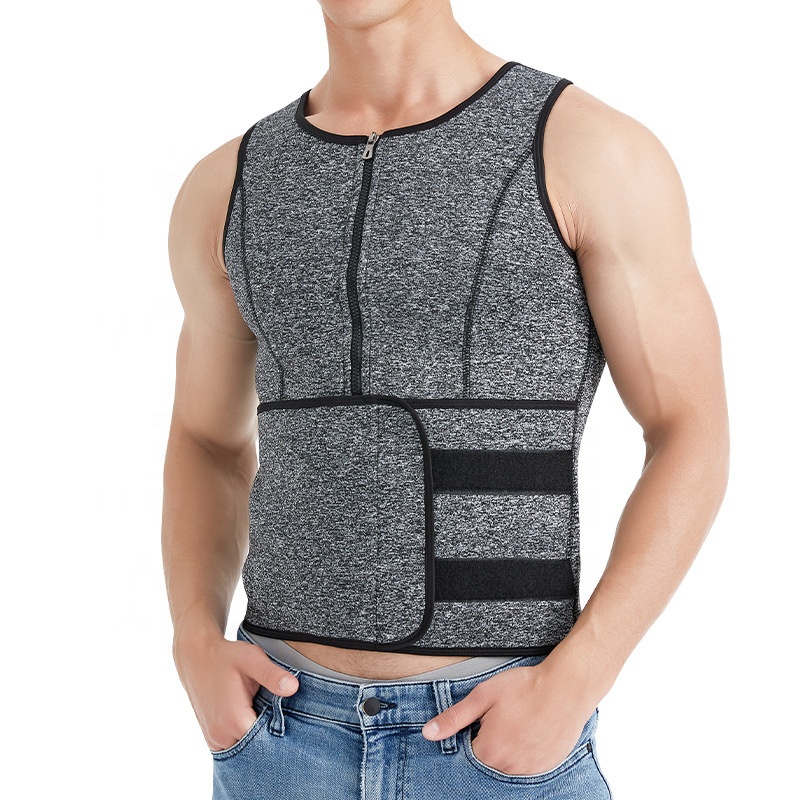 Gilet De Sudation Amincissant Gotrays Pour Homme - Ceinture Sauna Et Gilet De Sport