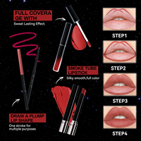 Kit Lèvres 3-en-1 Personnalisable avec Logo – Crayon et Gloss à Lèvres – Vente en Gros et en Vrac