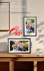 15.6 Inch Smart Digital Photo Frame with WiFi 32GB Storage Easy Photo & Video Sharing via Frameo App Features Clock Function - Product Image 5
