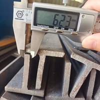 Poutres en T de construction en acier Q235/Q345/A36 galvanisé à chaud, profilés 60*60*6, livraison rapide