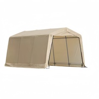 Tenda Besar Portabel Laris Manis Bahan PVC Tahan Air Tenda Penyimpanan Luar Ruangan Besar