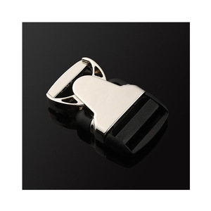 Hebilla de Liberación Lateral de Aleación de Aluminio Plateada, Accesorios Duraderos para Bolsos - Product Image 4