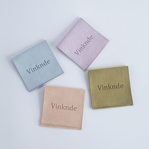 Sacs cadeaux en velours pour bijoux, sacs à accessoires en microfibre avec cordon de serrage pour le rangement de colliers et boucles d'oreilles, origine Nanchang, personnalisables - Product Image 2