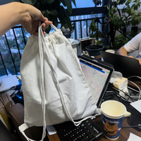 Sacs en mousseline de coton recyclé écologiques sur mesure avec cordon et logo OEM ODM, réutilisables pour emballage cadeau et bijoux, vente en gros