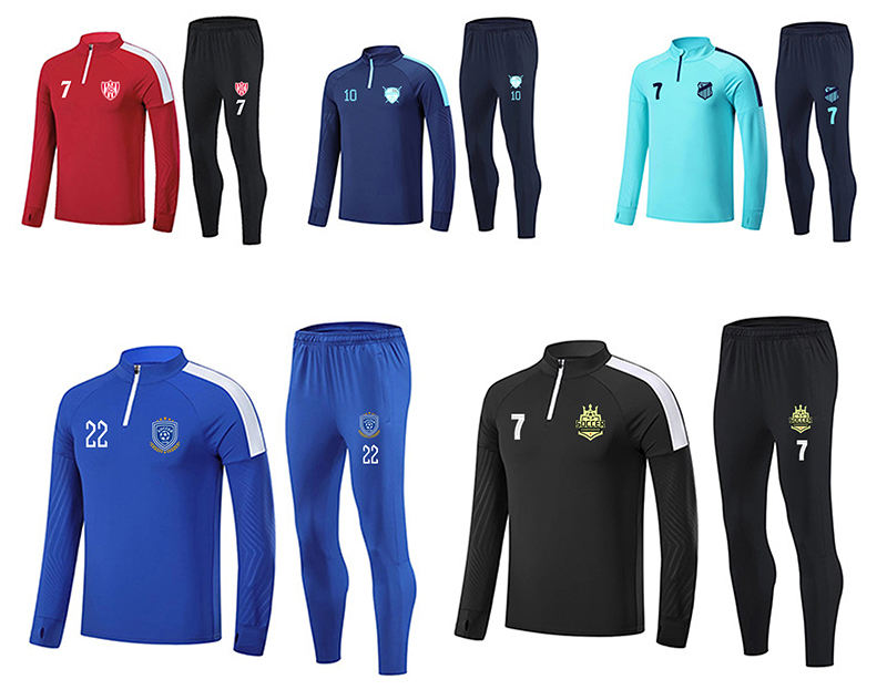 Chandal Futbol Dhgate Survetement Foot Wholesale Man Club Half Zip