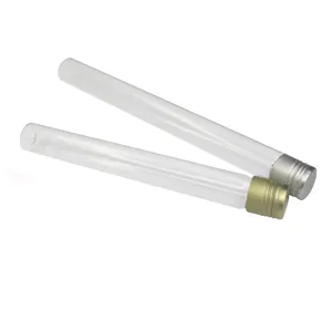 Food grade 18*180mm Borosilicate glass test tubes with aluminum cover