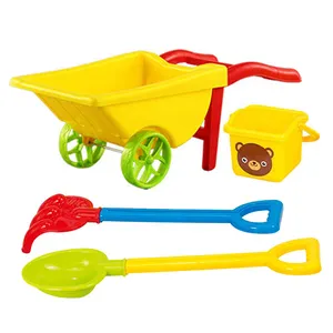 Sommer Strand wagen Trolley Spielzeug Set 7 Stück Kinder Outdoor-Spiel lustige umwelt freundliche Strands pielzeug für Jungen und Mädchen