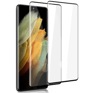 Protection d'écran HD adhésive à bords coupés, la plus vendue, déverrouillable pour Samsung S22 <span class=keywords><strong>Ultra</strong></span> et Samsung S23 <span class=keywords><strong>Ultra</strong></span> - Product Image 2