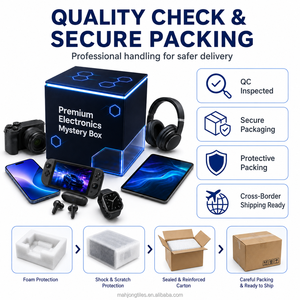 Caja Misteriosa Lucky Tech 2026 <span class=keywords><strong>de</strong></span> <span class=keywords><strong>Amazon</strong></span> con Electrónicos, Audífonos, Cargador, Reloj Inteligente, Paquete <span class=keywords><strong>de</strong></span> Suministros <span class=keywords><strong>de</strong></span> Boutique - Product Image 3