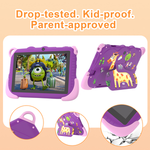 Tablet Educativa para Niños C Idea, Gran Venta, 7 Pulgadas, 8GB RAM, 256GB ROM, Android 16, Wi-Fi, Resistente a Caídas, Uso Educativo (Morado) - Product Image 5