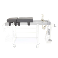 Système de positionnement pour chirurgie de la colonne vertébrale, cadre spinal polyvalent en fibre de carbone radiolucent avec cadre ouvert pour chirurgie sur le ventre