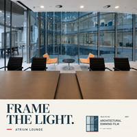 Film architectural pour fenêtres 3MDT avec variation d'intensité lumineuse électrique pour vitrages de bâtiments