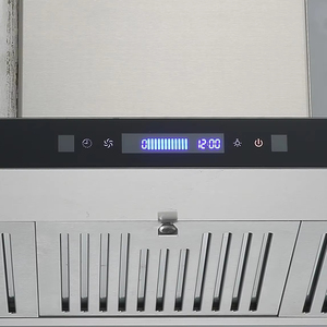 <span class=keywords><strong>Hotte</strong></span> de cuisinière en acier inoxydable au design <span class=keywords><strong>moderne</strong></span> avec forte puissance d'aspiration 3 vitesses interrupteur de capteur de moteur en cuivre commande vocale - Product Image 2