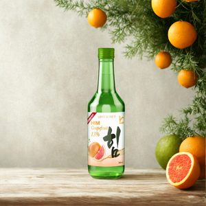 Soju de Corée de haute qualité traditionnelle coréenne 360ml prête à boire de l'alcool aromatisé aux fruits fait Vietnam bouteille emballage pêche - Product Image 2