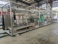 Abattoir de volaille 1000 poulets par heure équipement de boucher ligne de production d'abattage de volaille