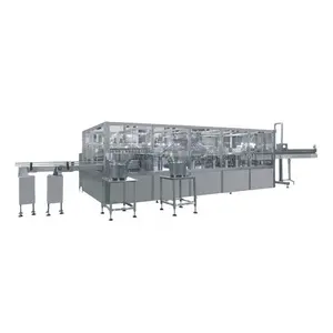 Machine automatique de fabrication de bouteilles en plastique Prix IV Production de fluides Projet clé en main Forme saline normale Équipement de remplissage et de scellement