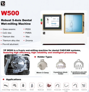 Nuova Fresatrice Dentale <span class=keywords><strong>a</strong></span> 5 Assi di Tipo Umido per Lavorazione Protesi CAD/CAM - Product Image 4