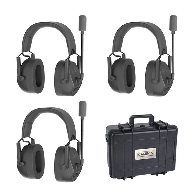 CAME-TV Wireless Headset KUMINIK8 D3 2023 Full Duplex Wireless Intercom System for Live Sound Environment
