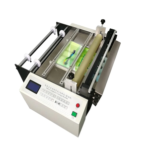 FQD-400 400 <span class=keywords><strong>à</strong></span> 1600 non-tissé tissu <span class=keywords><strong>feuille</strong></span> d'aluminium Film sable papier rouleau <span class=keywords><strong>à</strong></span> <span class=keywords><strong>feuille</strong></span> coupe étanchéité trou poinçonneuse - Product Image 1