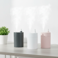 Humidificateurs d'air USB, diffuseur de brume mignon, petit, ultrasonique, portable, pour la maison, atomisation fraîche, bureau, chambre, humidificateur d'air portable H2O