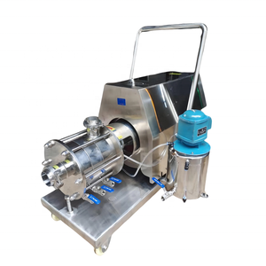 DZJX entièrement automatique <span class=keywords><strong>bitume</strong></span> émulsion transfert pompe Machine pour 1000L/H lait tomates Sauce Restaurant homogénéisateur de lait de soja - Product Image 4