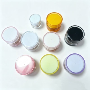 Venta al por Mayor de Frascos Cosméticos de Plástico PS con Tapa de Rosca de 5g, 10g y 20g, Personalizados con Logotipo, para Limpiador Facial, Loción para el Cuidado de la Piel, Crema Facial/de Ojos - Product Image 4