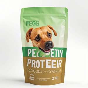 Eco-Friendly Moisture-Proof Gravure Printed Stand-Up <b>Pet</b> <b>Food</b> Pouches with Zipper Top for Dog Treats Snacks & Canned <b>Foods</b> - Product Image 3
