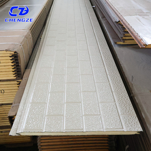 Pannello Sandwich Impermeabile in PU, Pannello Murale in PU Effetto Pietra per Pareti Esterne di Case Prefabbricate - Product Image 3