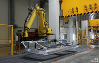 Ligne de Production de voiture de Robot de soudage pour ligne d'assemblage automobile