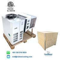 Refroidisseur de viande industriel IceBear congélateur à économie d'énergie unité de réfrigération pour chambre froide montée sur le côté petites unités de condensation
