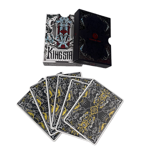 Coffret Cadeau de Jeu de Poker Personnalisé, 2 Jeux de Cartes à Jouer de Luxe avec Impression de Logo pour Cadeaux d'Entreprise - Product Image 4