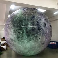 Ballon gonflable de lune pour la décoration d'intérieur extérieure pour des événements et la publicité