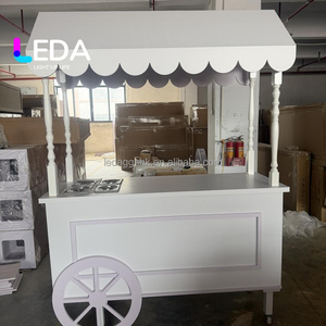Carrito de Dulces para Baby Shower, Carrito de Comida para Fiestas, Proveedor de Artículos para Bodas LEDA - Product Image 2