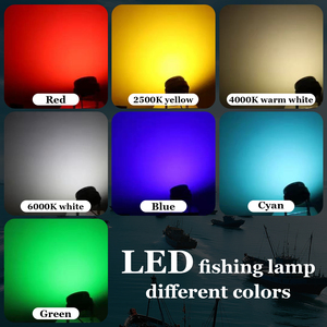 Lampe de pêche submersible LED verte 1200W, construction en alliage d'aluminium IP65, portée d'éclairage 150m, CRI 90 élevé, attire les poissons - Product Image 6