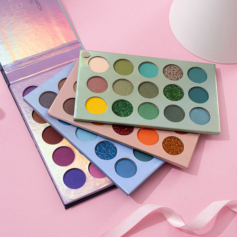OEM Hot Sale Cosmetics Wholesale 60 Color Shimmer and Shine Makeup Eyeshadow Palette Private Label Eye Shadow