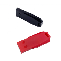 Flashdisk USB Plastik Custom Logo Pabrik 2.0 3.0 Pendrive 32GB Mini Memory Stick Thumb Drive untuk Promosi Bisnis
