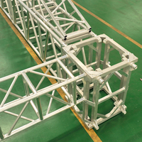 Estructura de Aluminio 6061-T6 con Certificación TUV CE, Estructura de Soporte para Iluminación de Techo de 400 mm para Escenarios, Eventos, Conciertos, Exposiciones Musicales, Exhibiciones