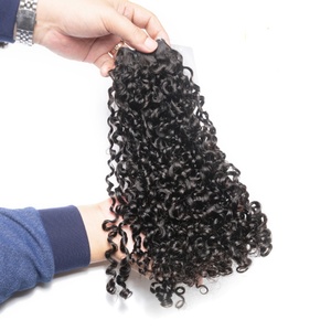 ผมแท้แบบ Double Drawn Remy Hair Funmi Hair Pixie Curl แบบเป็นมัด ขนาด 10-18 นิ้ว ลอน Pixel Curl สีดำธรรมชาติ - Product Image 3