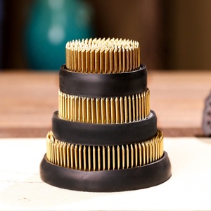 46mmL profesional kenzan japonés ikebana kenzan flor Rana redonda <span class=keywords><strong>bonsai</strong></span> Starter Kit para arreglos DIY - Product Image 4