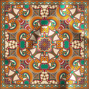 洗練されたシルクスカーフデザインミニマリストの審美的なカスタムメイドの専門家や高級ライフスタイルのお客様 - Product Image 3