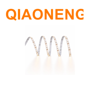 Bande LED 12V 2835, 120 LED/m, 8mm, simple rangée, PCB nu, 2700K, Ra80, 1300lm/m, IP20, télécommande, dimmable, ruban adhésif 3M, 20000 heures
