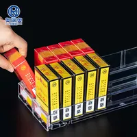 Poussoir à cigarettes à bas prix avec support d'affichage d'étiquettes de prix, poussoir à cigarettes automatique pour magasin de tabac