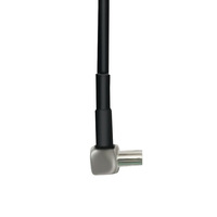 Antenne omnidirectionnelle Yunding 5dBi à gain élevé TS9/CRC9 à angle droit pour routeur mobile 4G LTE MiFi 698-2700MHz avec ressort en cuivre