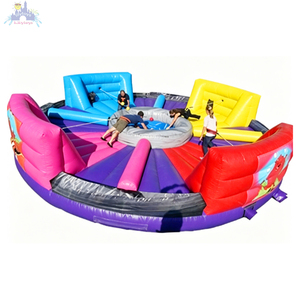 Juego Inflable de Barrido Mecánico, Arena de Desafíos Interactiva, Lona de PVC de 0.55mm para Niños y Adultos, <span class=keywords><strong>Alquiler</strong></span> para Eventos - Product Image 1