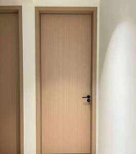 Soldes promotionnelles : Portes intérieures en bois massif peintes sur mesure, sculptées, pour maison et appartement, modernes et étanches - Product Image 4