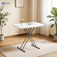 Table pliante robuste pour intérieur et extérieur, table pliante multifonctionnelle pour pique-nique, fête, repas