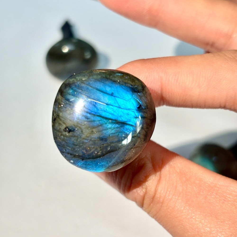 Labradorite Car Air Freshener Clip