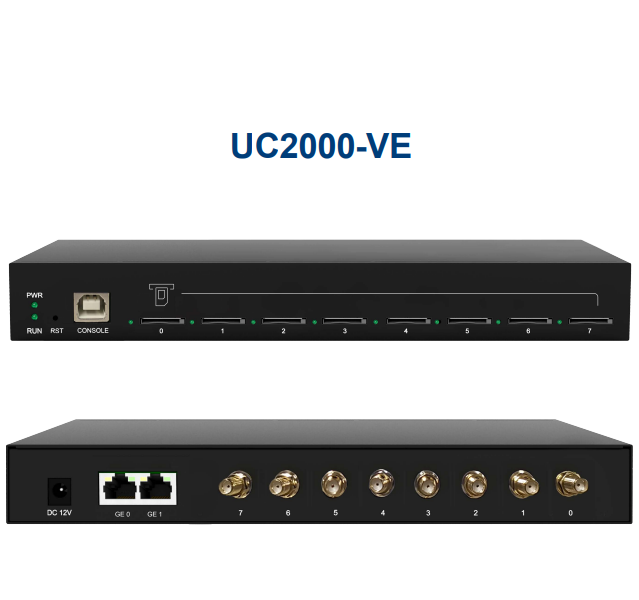 UC2000-VE GSM/LTE VoIP Gateway UC2000-VE-4T&UC2000-VE-8T&UC2000-VE-32T