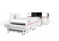 Imprimante DTF Rouleau-à-rouleau 12 têtes 1,2 m avec sécheur de poudre indépendant 3 zones |   Tête d'impression Epson I3200-A1 haute vitesse 120 m²/h multicolore