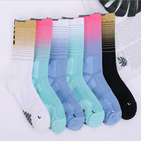 Chaussettes de sport en coton épais pour hommes, personnalisées, pour la course à pied, pour adultes